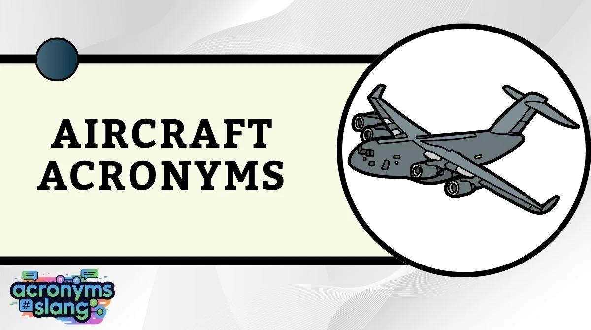 Aircraft Acronyms
