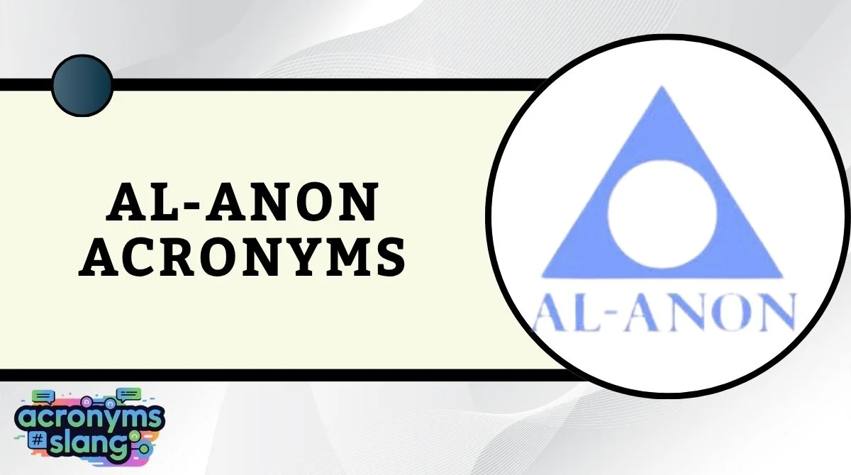 Al-Anon Acronyms