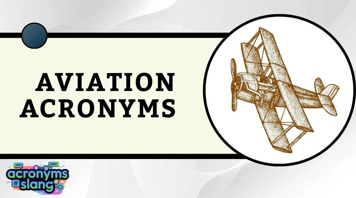 Aviation Acronyms