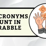 Do Acronyms Count in Scrabble