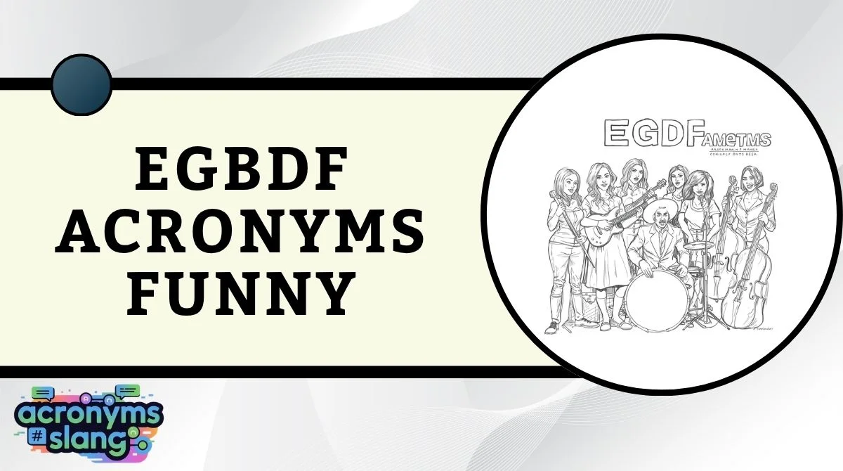 EGBDF Acronyms Funny