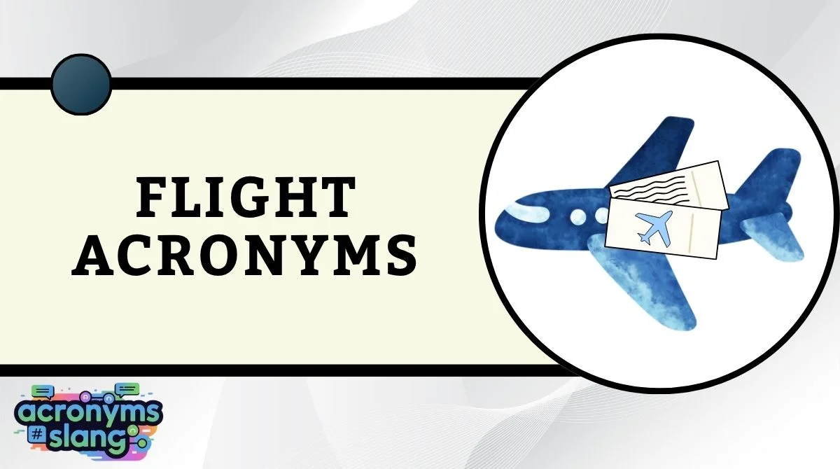 Flight Acronyms