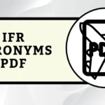 IFR Acronyms PDF