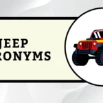 Jeep Acronyms