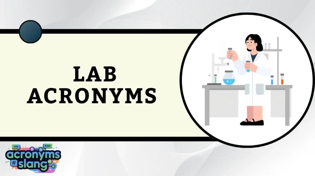 Lab Acronyms