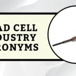Load Cell Industry Acronyms