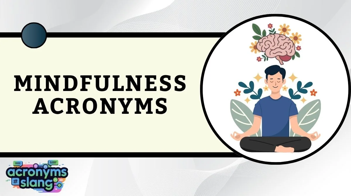 Mindfulness Acronyms