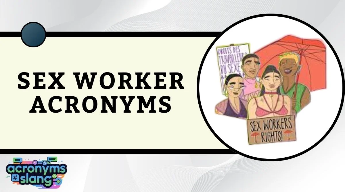 Sex Worker Acronyms