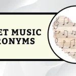 Sheet Music Acronyms