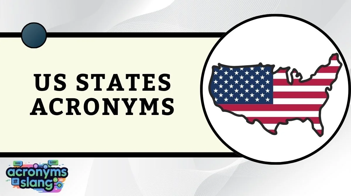 US States Acronyms